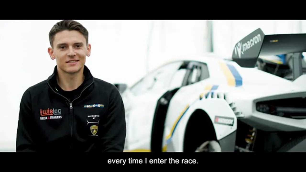 Paul Levet — Lamborghini Super Trofeo Driver film still